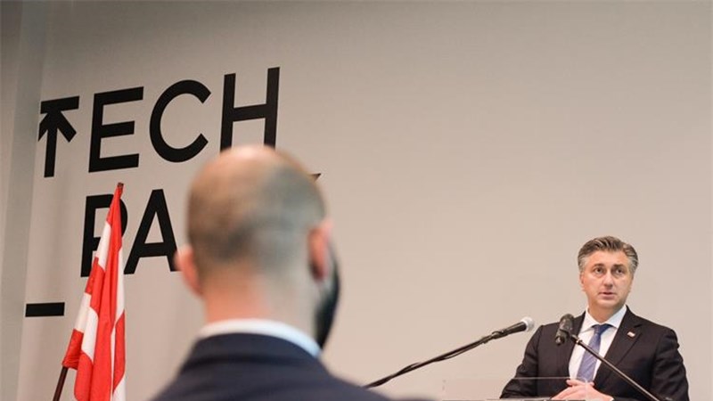 Premijer Plenković obišao Tehnološki park Varaždin 